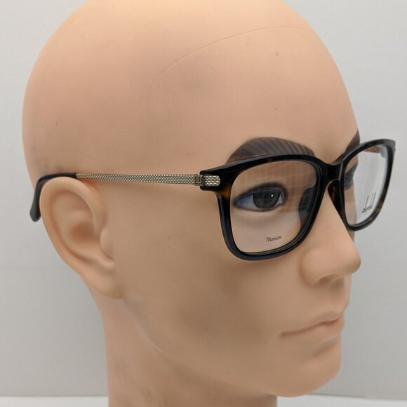 🕶️Made in Italy! Dunhill VDH035 Eyeglasses 53/17 145 | ALT221🕶️ - Picture 9 of 9